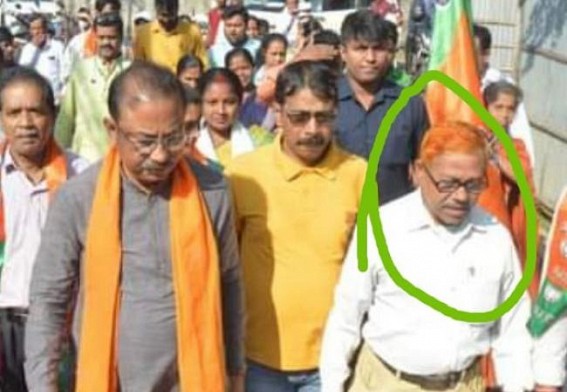 BJP Mandal President’s Voice Record leaked while asking Party leader over Drug Controlling