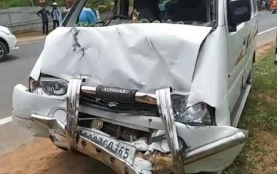 Bishramganj: One died and 3 injured critically in a road Mishap in Pushkarbari area