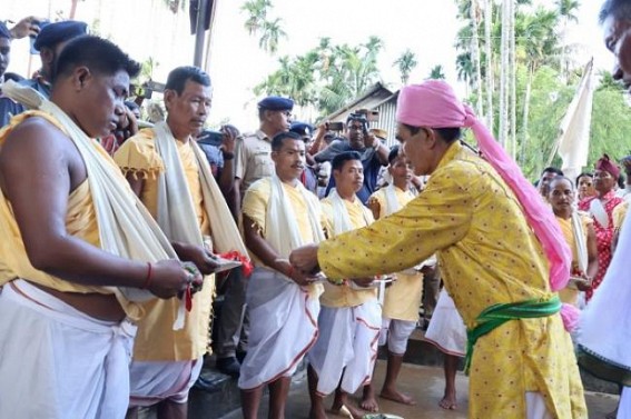 Age-Old, Auspicious ‘Kharchi’ puja started at Old Agartala