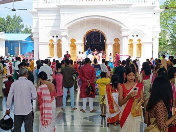 Maha-Ashtami puja celebrated across Tripura