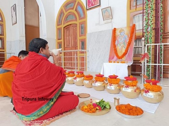 ‘Kalash’ distribution program in Tripura started by VHP ahead of Ram Mandir Inauguration