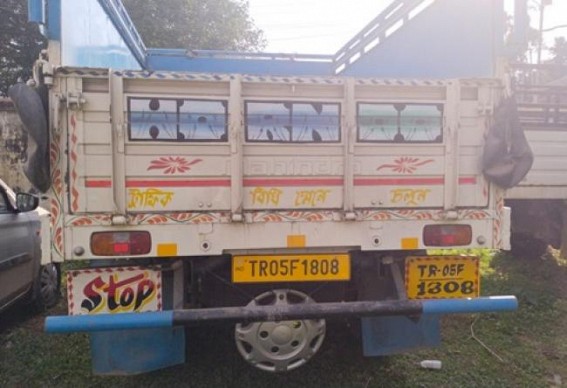 Three thieves arrested for stealing PWD materials : Vehicle Seized