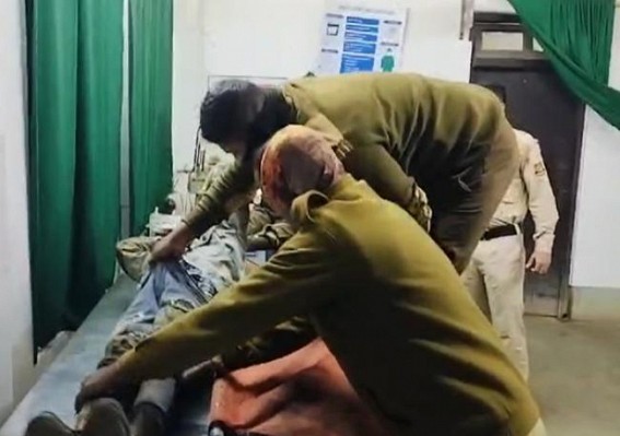 Drunk & Drive : Two Bikers injured after losing control in Driving