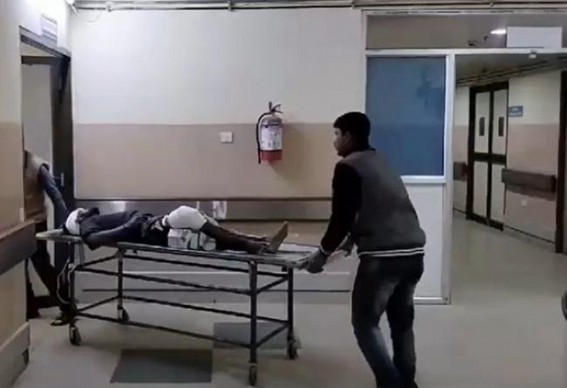 1 injured in road accident, critical in GB hospital