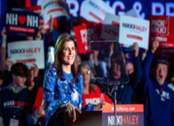 'Will you marry me?' Trump supporter asks Nikki Haley