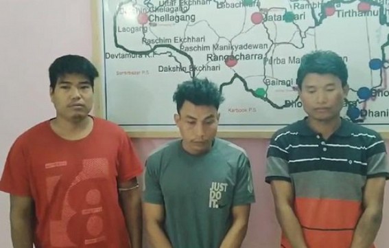 Border Infiltration : Three Bangladeshi arrested in Tripura without valid documents