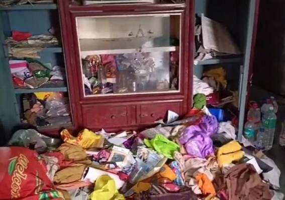 House looted in Bishalgarh