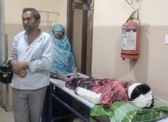 Domestic violence : Housewife critical, admitted to GB hospital after beaten up by husband