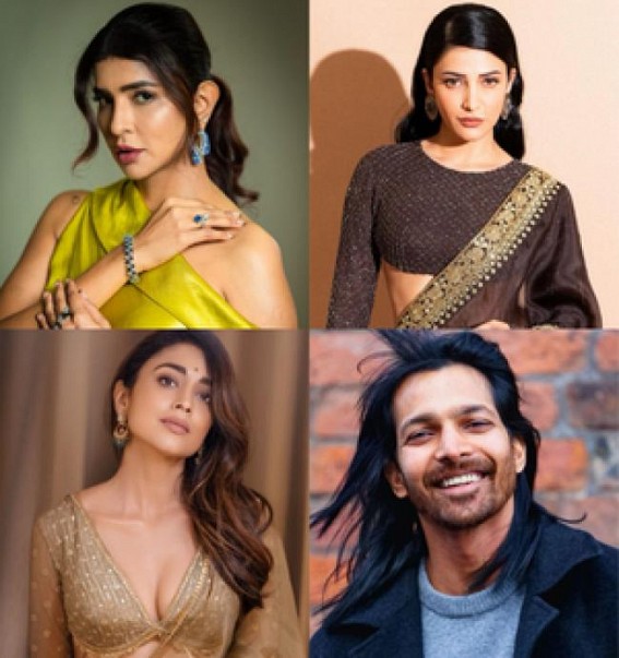 Lakshmi Manchu ropes in Shruti, Shriya & Harshvardhan Rane for charity fashion show