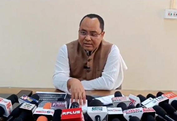 ‘Print Kokborok books in Bengali, Roman scripts for Tripura school syllabus’ : Animesh Debbarma
