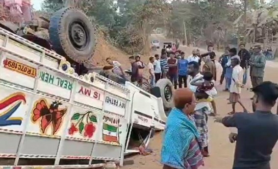 7 Injured in Road Accident in Sonamura