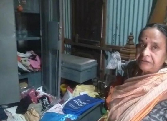 Two houses looted by thieves in Agartala, Dhaleswar