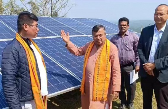 ‘Solar Power is the Future’: Power & Agriculture Minister visited fields to inspect the status of solar energy uses by farmers