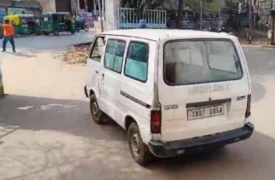 A youth with serious injuries on neck hospitalized