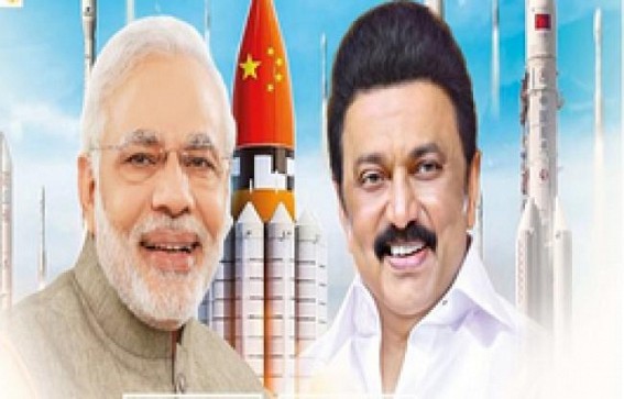 Tamil Nadu: DMK posters 'glorifying' China over ISRO stir row, BJP digs out its 'past misdeeds'