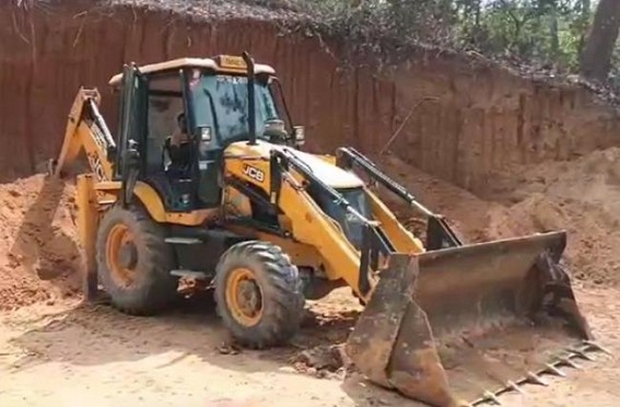 Public stopped crematorium construction in locality 