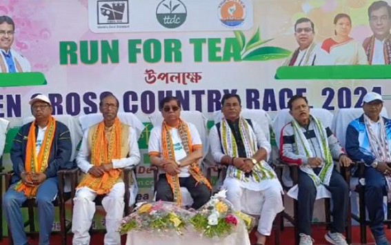 ‘Run for Tea’ was organized to promote Tripura Tea