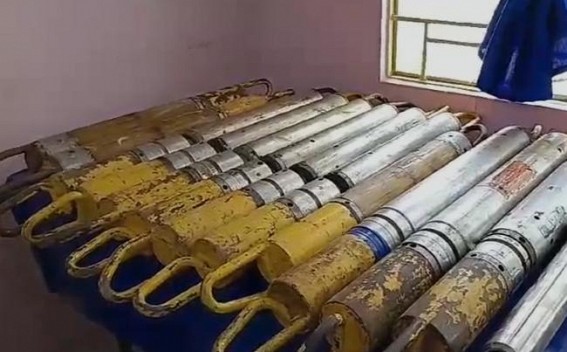 2 thieves arrested with drilling machines which were stolen from ONGC work spot