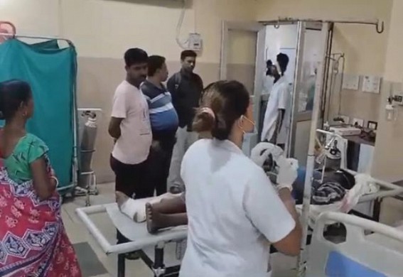 36 years old youth critical in bike accident in Agartala