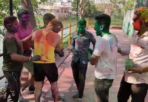 ‘Holi’ festival celebrated in Agartala city