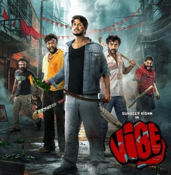 First-look poster of Sundeep Kishan-starrer 'VIBE' show him in action avatar