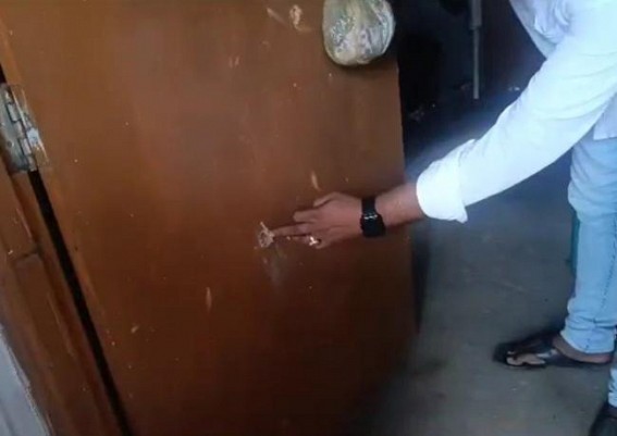 Miscreants  attacked a home in Barjala