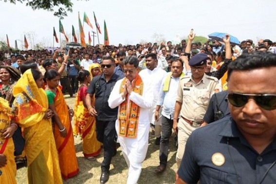 Tripura CM criticized Opposition I.N.D.I.A. for ‘Parivar-Tantra’ 