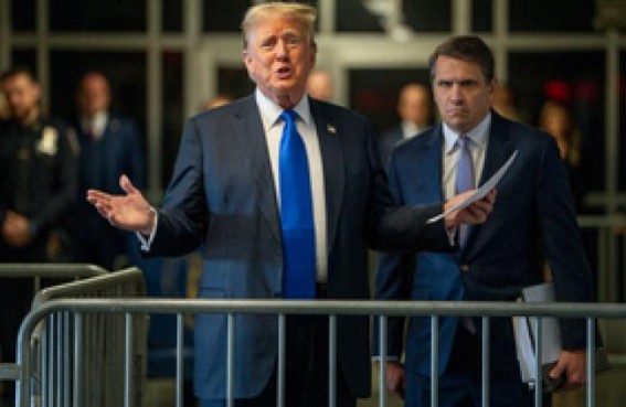 Amid election campaign, Trump first former president convicted of crime