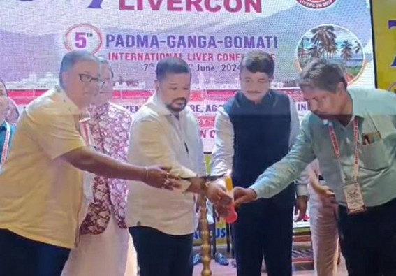 Minister Sushanta Chowdhury inaugurated 7th LIVERCON