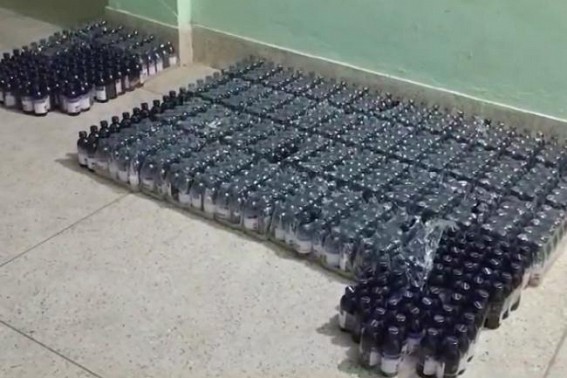 Police Seized Phensedyl, Cannabis in Mungiakami, Teliamura