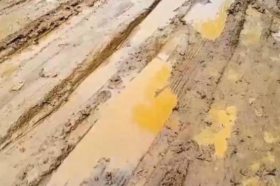 Public facing everyday troubles due to Pathetic Road Conditions in Gandachera