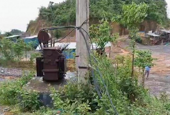 200 KV Transformer without any barricade; 5 years old critical after electrocuted