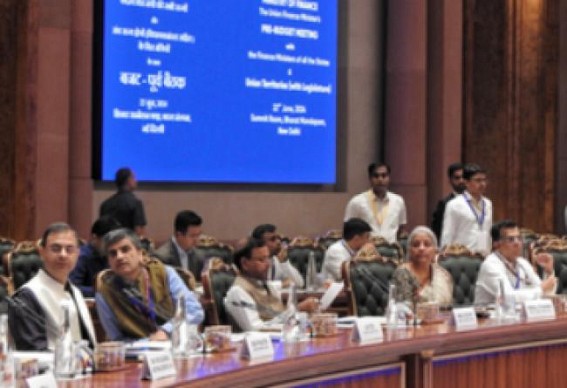 FM Nirmala Sitharaman holds pre-Budget meeting with finance ministers of states