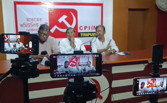 CPI-M Fears ‘Attack’ during Panchayat Election ; demands opening for online nomination submission
