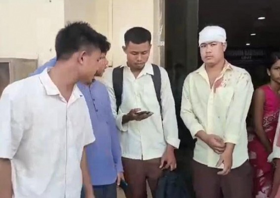 Clash among student unions in Tripura Degree College left One injured