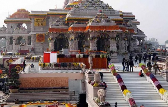 Ayodhya Ram temple roof ‘leaking’ after first rain ; Chief Priest demands 'probe'