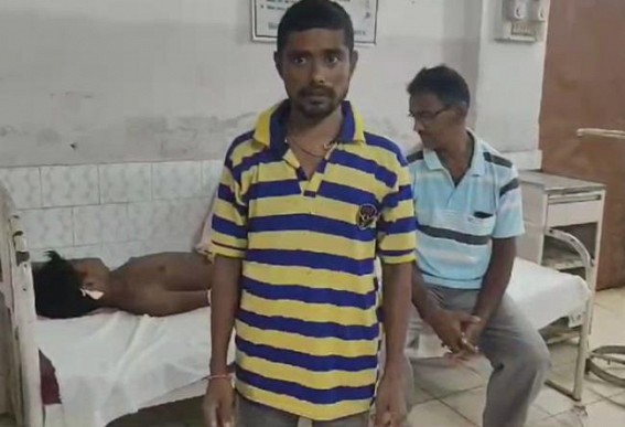 School student critical after a Maruti Van hit him and ran away in Bishramganj