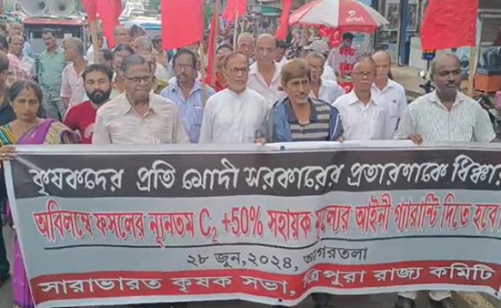 ‘We do not believe in BJP Govt’s empty promise on Farmers’ Compensation unless it gives in reality’ : CPI-M 