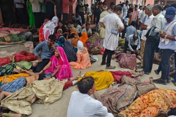‘Anyone who fell did not get up’: Locals recall chaos and confusion at scene of deadly crush in India
