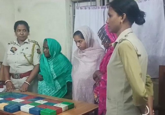 Three Women Arrested with Drugs in Melaghar