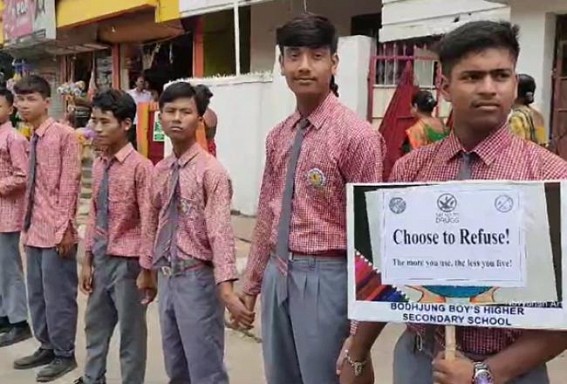 Education Dept held awareness campaigning against Drug Addiction