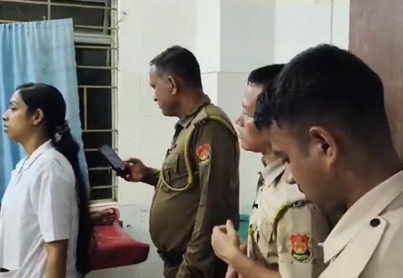 Unknown man found bleeding in Dharmanagar; Hospitalized