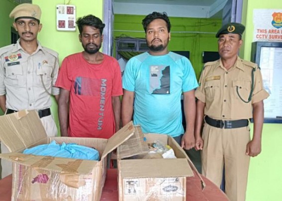 2 Arrested with 4 Kilo Ganja in Churaibari
