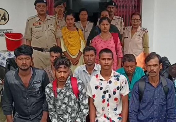 8 Bangladeshi citizens arrested by Railway Police 