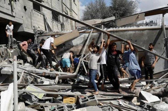Death toll in Israeli airstrike in Gaza school rises to 15