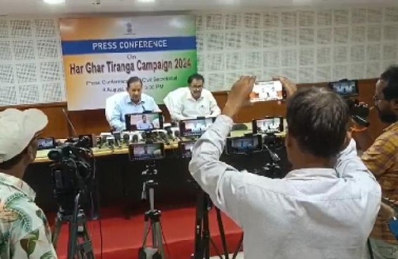Tripura to celebrate ‘Har Ghar Tiranga’ program along with the whole nation