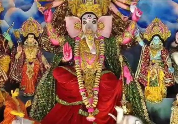 Ganesh puja observed at Ganapati Samajik Sanstha