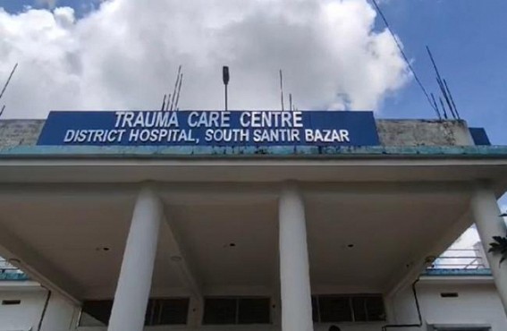 One critical after a Road Accident in South Tripura