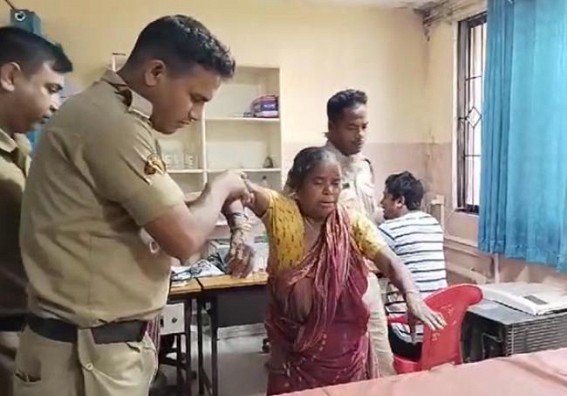 Woman hospitalized after being beaten up by her son