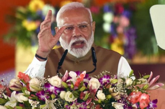 Cong and ecosystem angry over Ganesh Puja visit at CJI home: PM Modi slams ‘power-hungry’ people